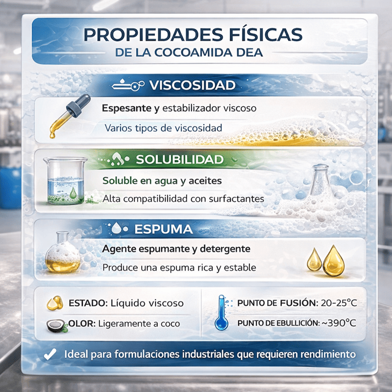 DIETANOLAMIDA DE COCO 50| NO. CAS 61791-31-9 , NO. CAS 68603-42-9 | AMIDA G-50 | COCAMIDE DEA 50 % - Imagen 4