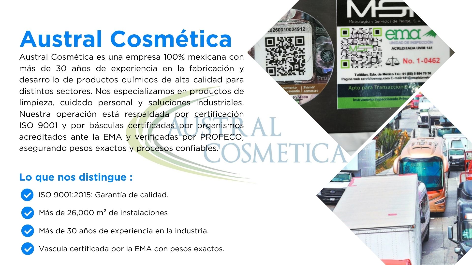 Austra Cosmetica-Caracteristicas-ISO 9001-H