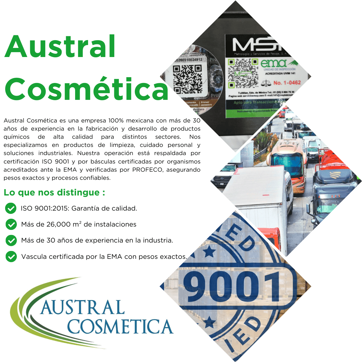 Austra Cosmetica-Caracteristicas-ISO 9001-V
